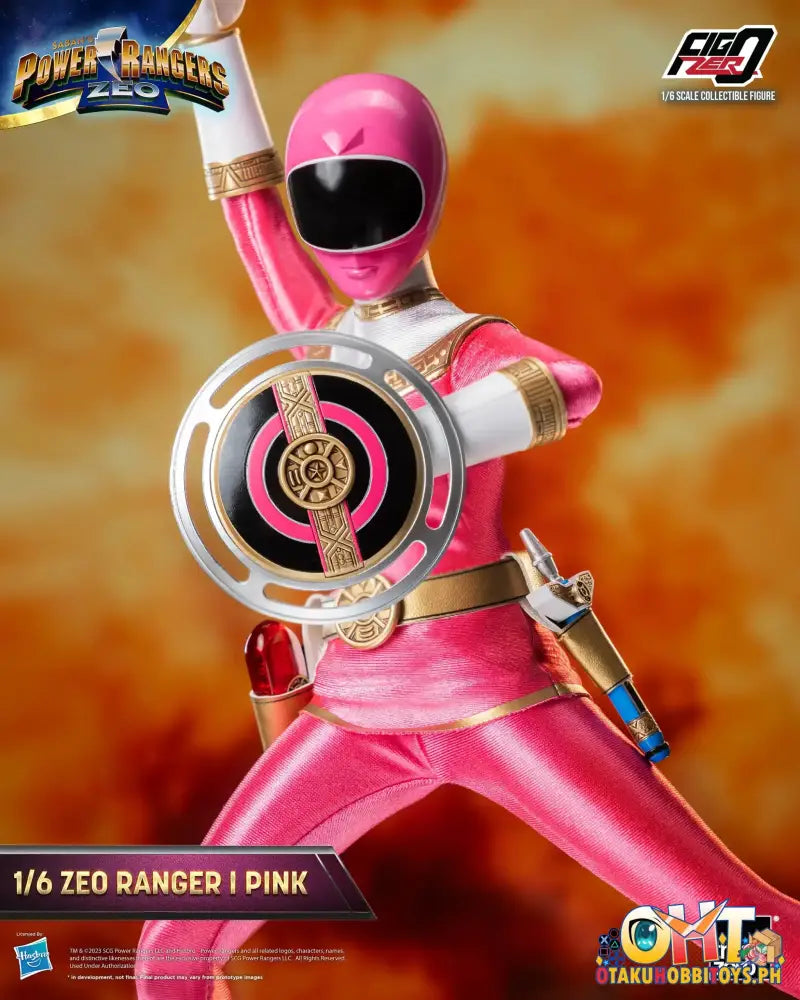 Threezero Power Rangers Zeo Figzero 1/6 Ranger I Pink 3Z05830W0