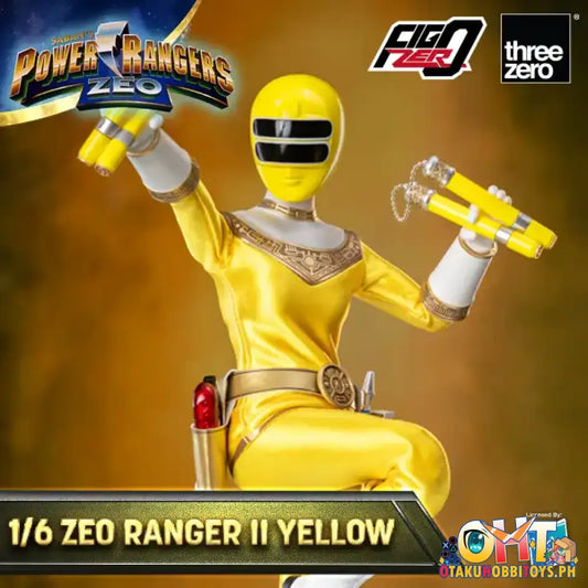 Threezero Power Rangers Zeo Figzero 1/6 Ranger Ii Yellow 3Z05846W0
