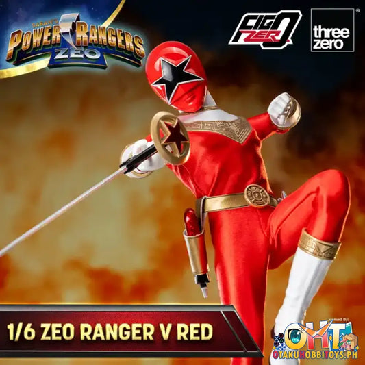 Threezero Power Rangers Zeo Figzero 1/6 Ranger V Red 3Z05870W0
