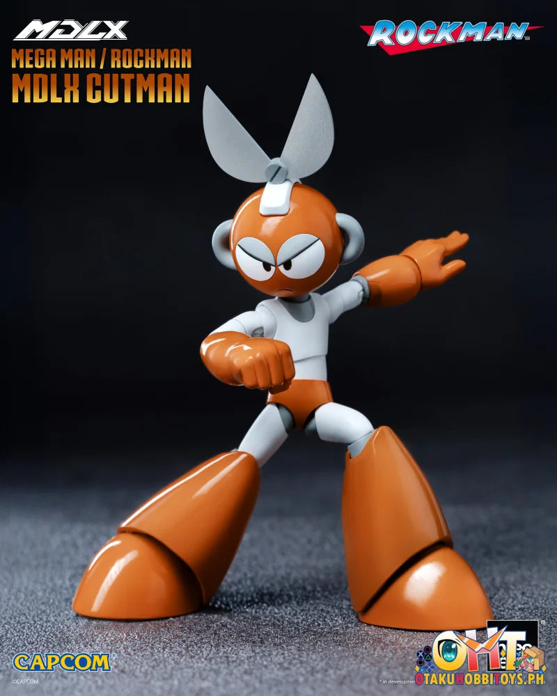 Threezero Rockman / Mega Man MDLX Cutman Articulated Figure