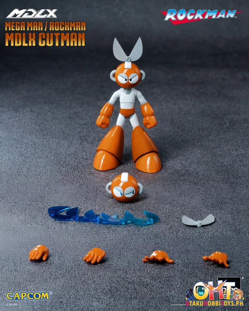 Threezero Rockman / Mega Man MDLX Cutman Articulated Figure