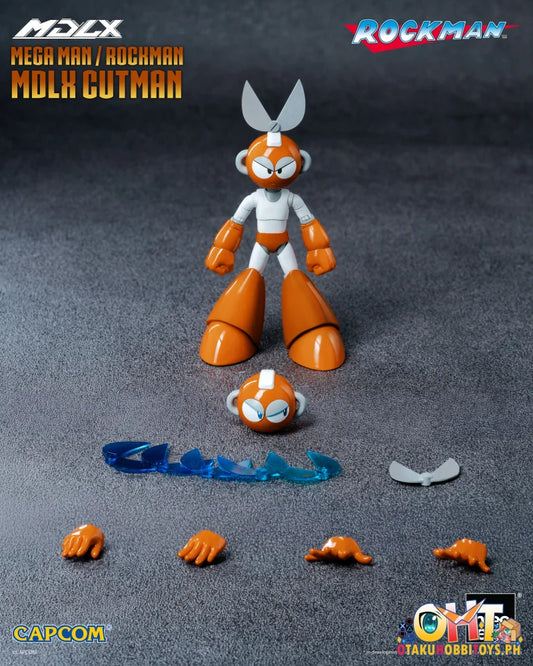 Threezero Rockman / Mega Man MDLX Cutman Articulated Figure