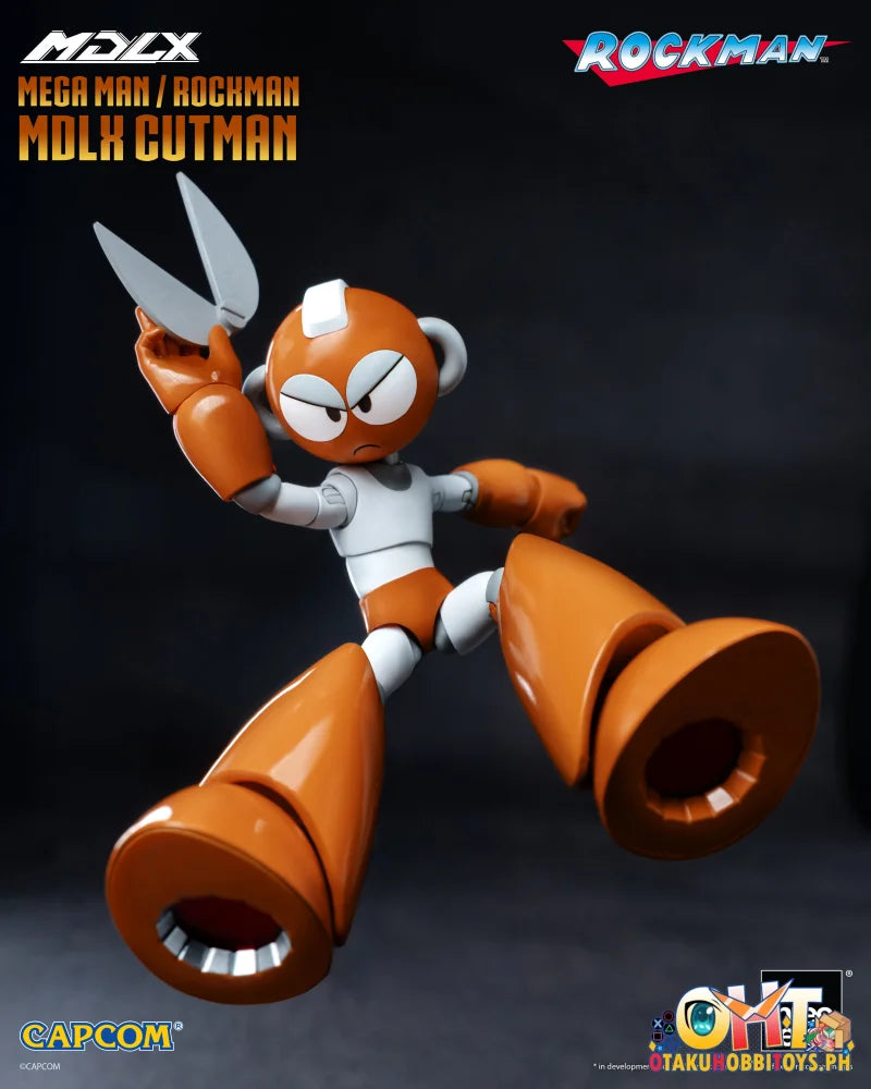 Threezero Rockman / Mega Man MDLX Cutman Articulated Figure
