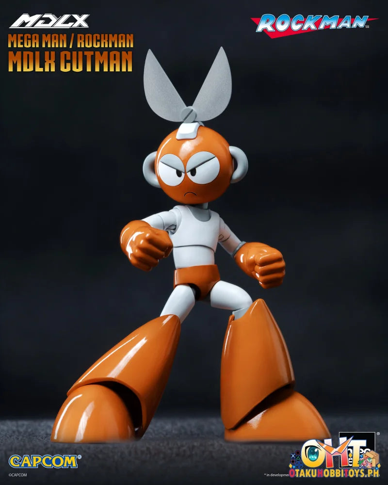 Threezero Rockman / Mega Man MDLX Cutman Articulated Figure
