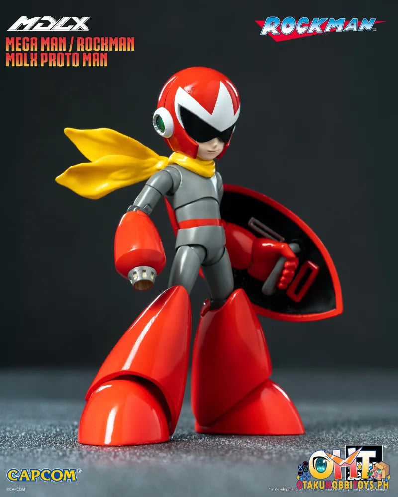 Threezero Rockman / Mega Man MDLX Proto Man Articulated Figure