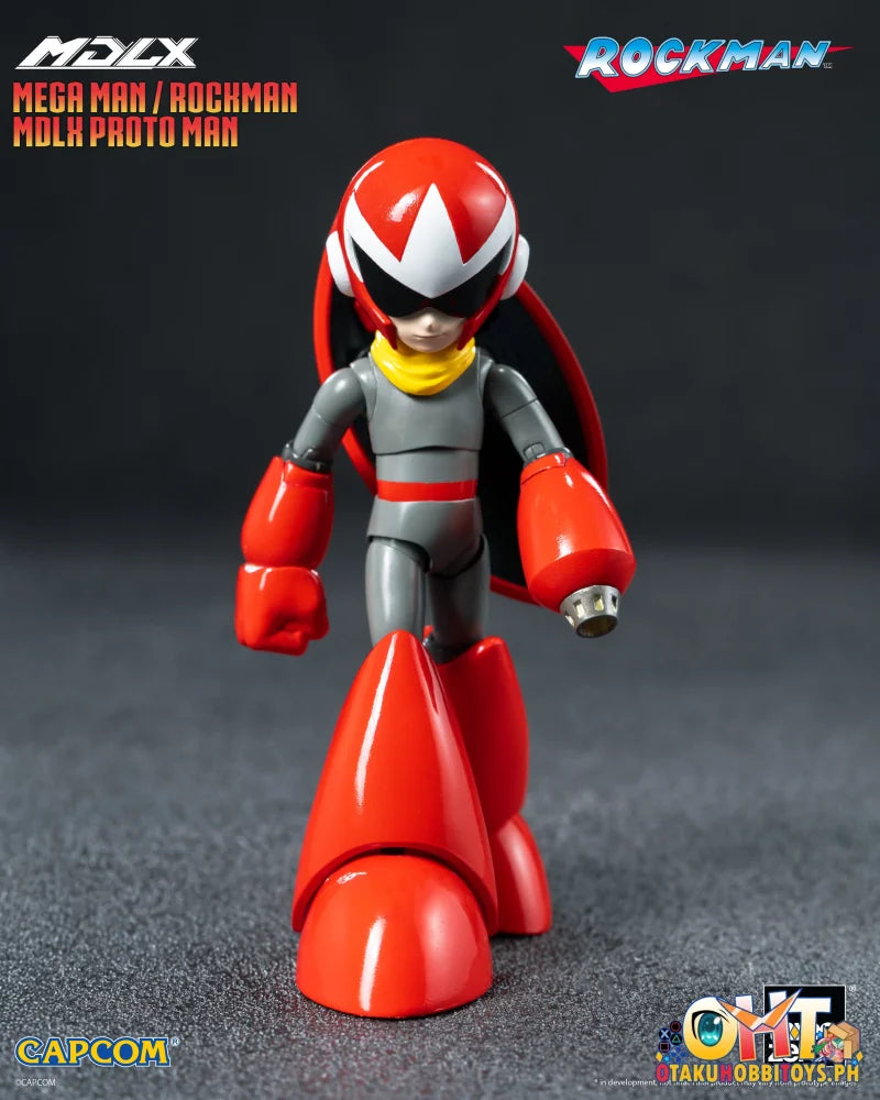 Threezero Rockman / Mega Man MDLX Proto Man Articulated Figure