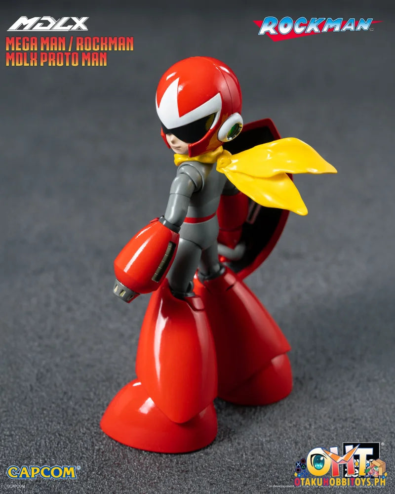 Threezero Rockman / Mega Man MDLX Proto Man Articulated Figure