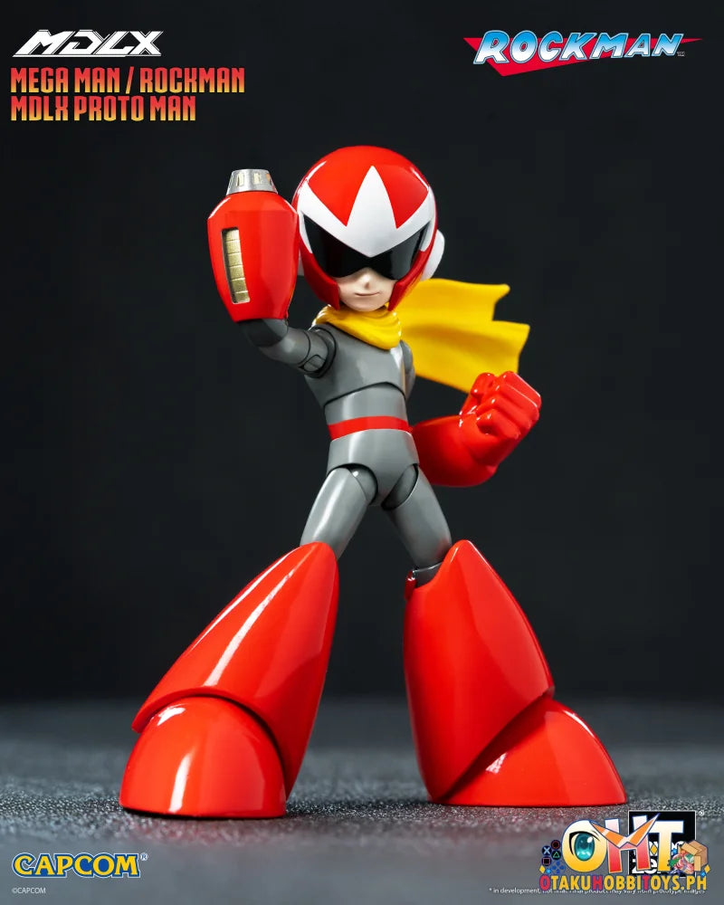 Threezero Rockman / Mega Man MDLX Proto Man Articulated Figure