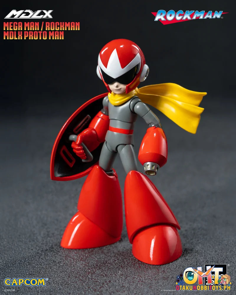 Threezero Rockman / Mega Man MDLX Proto Man Articulated Figure
