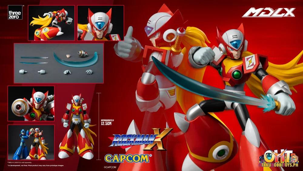 Threezero Rockman / Mega Man MDLX Zero Articulated Figure
