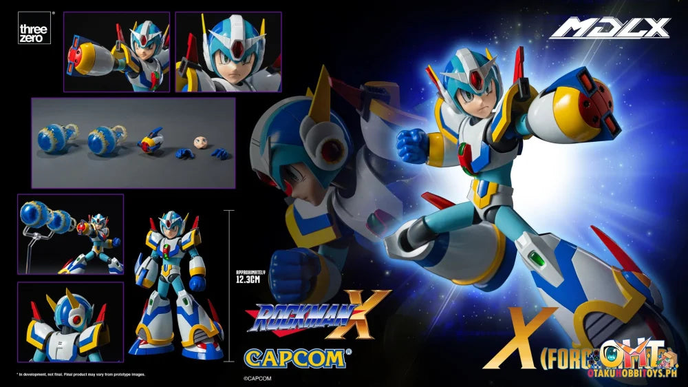 threezero Rockman X / Mega Man X MDLX X (Force Armor) - Articulated Figure