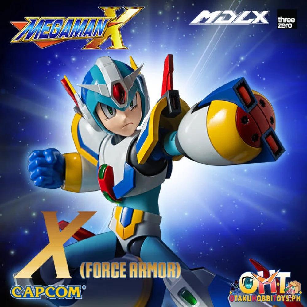 threezero Rockman X / Mega Man X MDLX X (Force Armor) - Articulated Figure