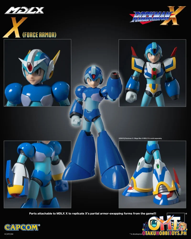 threezero Rockman X / Mega Man X MDLX X (Force Armor) - Articulated Figure