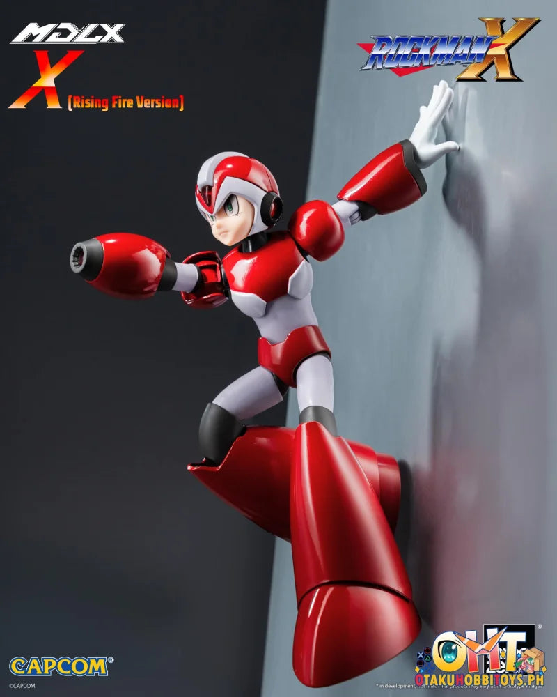 Threezero Rockman X / Mega Man X MDLX X (Rising Fire Version) Articulated Figure
