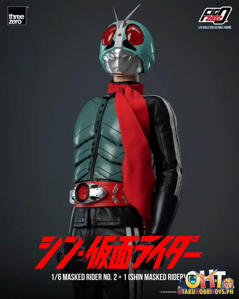 Threezero Shin Masked Rider Figzero 1/6 Masked Rider No.2 + 1 (Shin Rider)