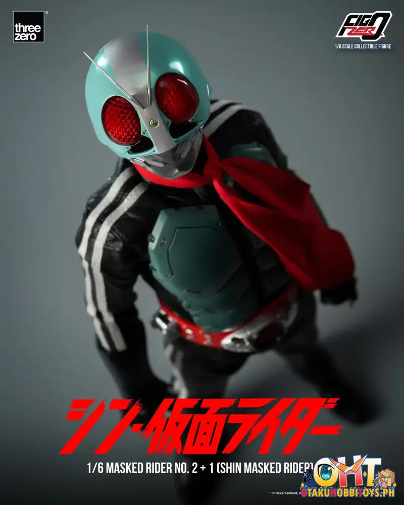 Threezero Shin Masked Rider Figzero 1/6 Masked Rider No.2 + 1 (Shin Rider)