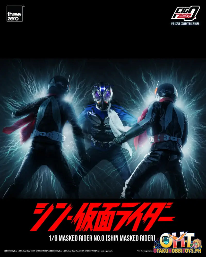 Threezero Shin Masked Rider Figzero 1/6 Masked Rider No.0 (Shin Rider)