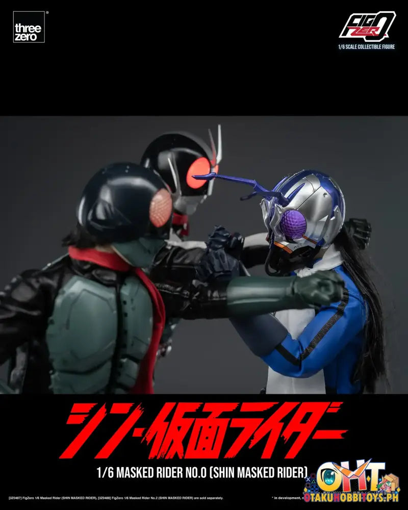Threezero Shin Masked Rider Figzero 1/6 Masked Rider No.0 (Shin Rider)