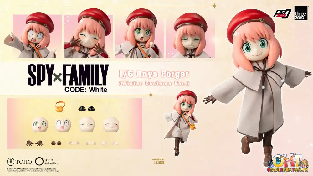 Threezero Spy×Family Code: White Figzero 1/6 Anya Forger (Winter Costume Ver.)