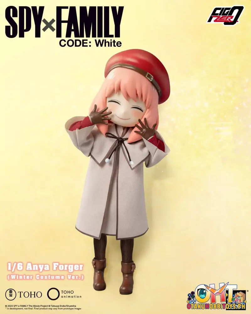 Threezero Spy×Family Code: White Figzero 1/6 Anya Forger (Winter Costume Ver.)