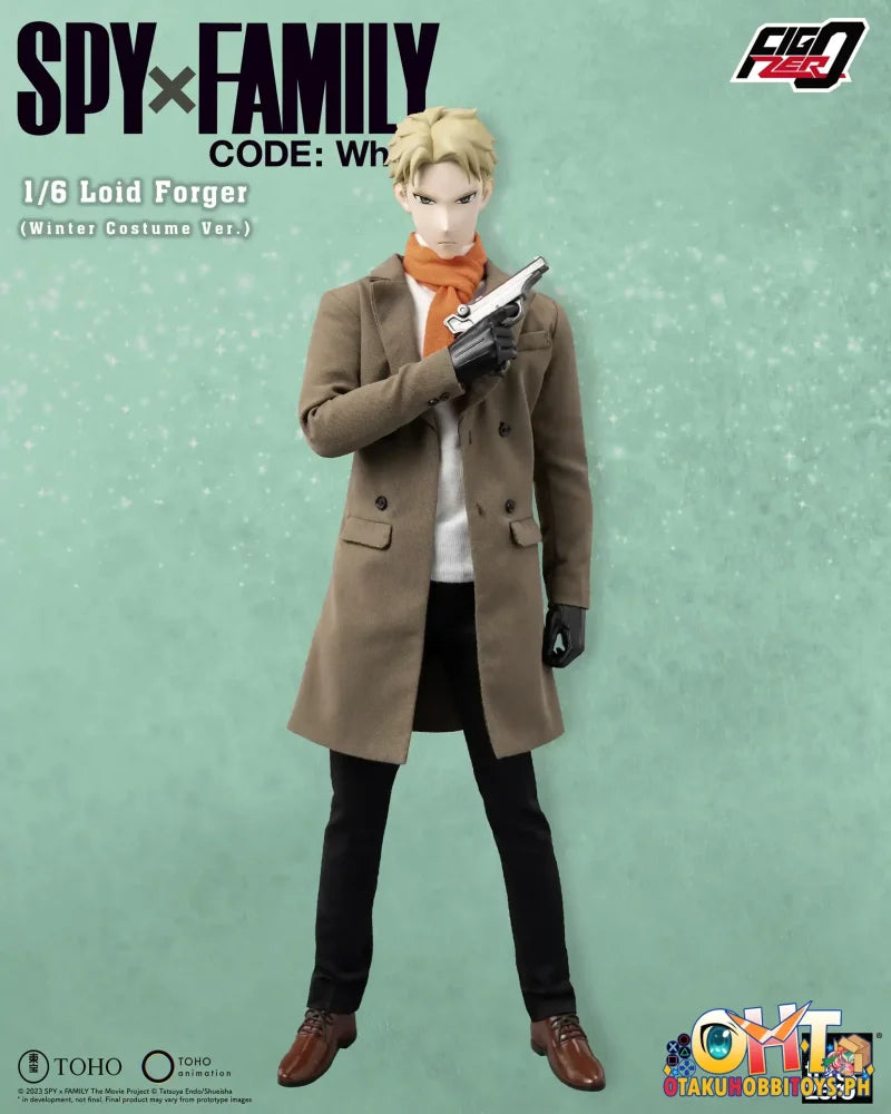 Threezero Spy×Family Code: White Figzero 1/6 Loid Forger (Winter Costume Ver.)