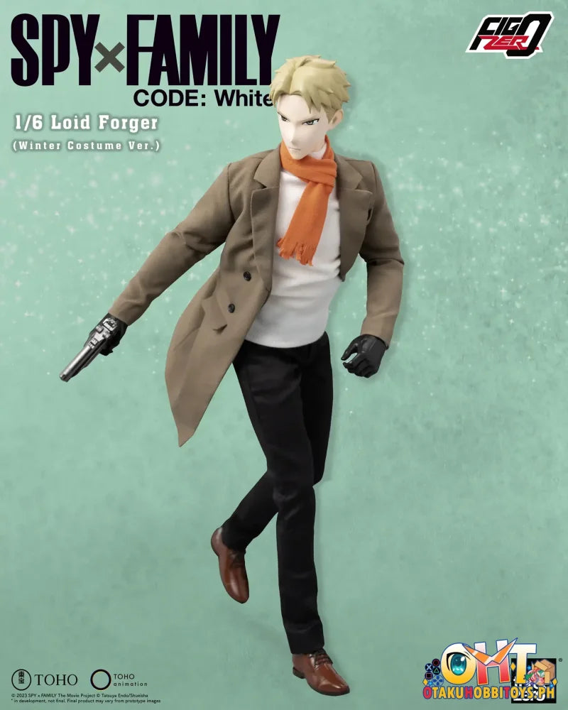 Threezero Spy×Family Code: White Figzero 1/6 Loid Forger (Winter Costume Ver.)