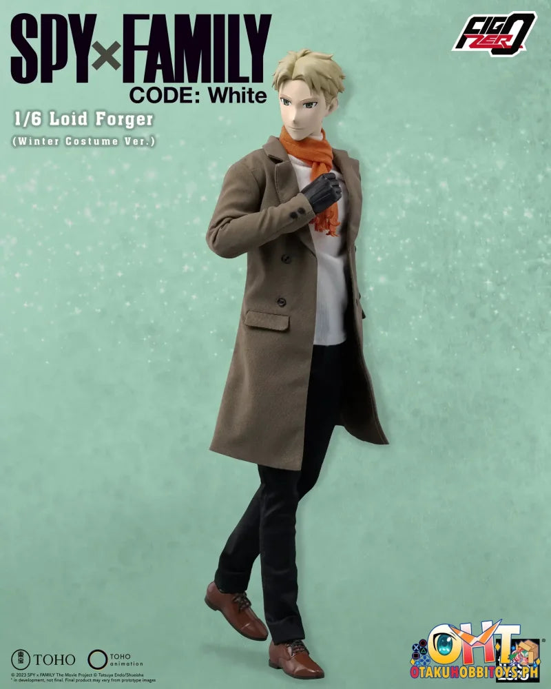 Threezero Spy×Family Code: White Figzero 1/6 Loid Forger (Winter Costume Ver.)