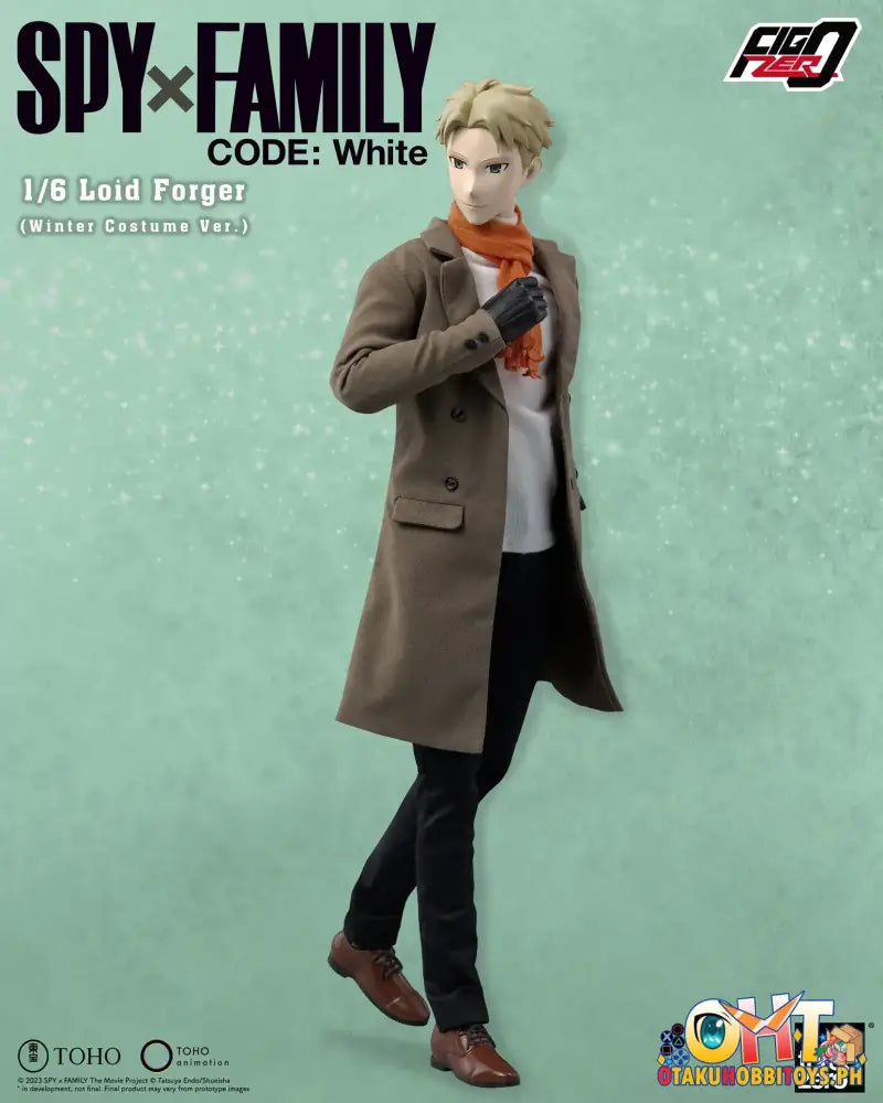 Threezero Spy×Family Code: White Figzero 1/6 Loid Forger (Winter Costume Ver.)