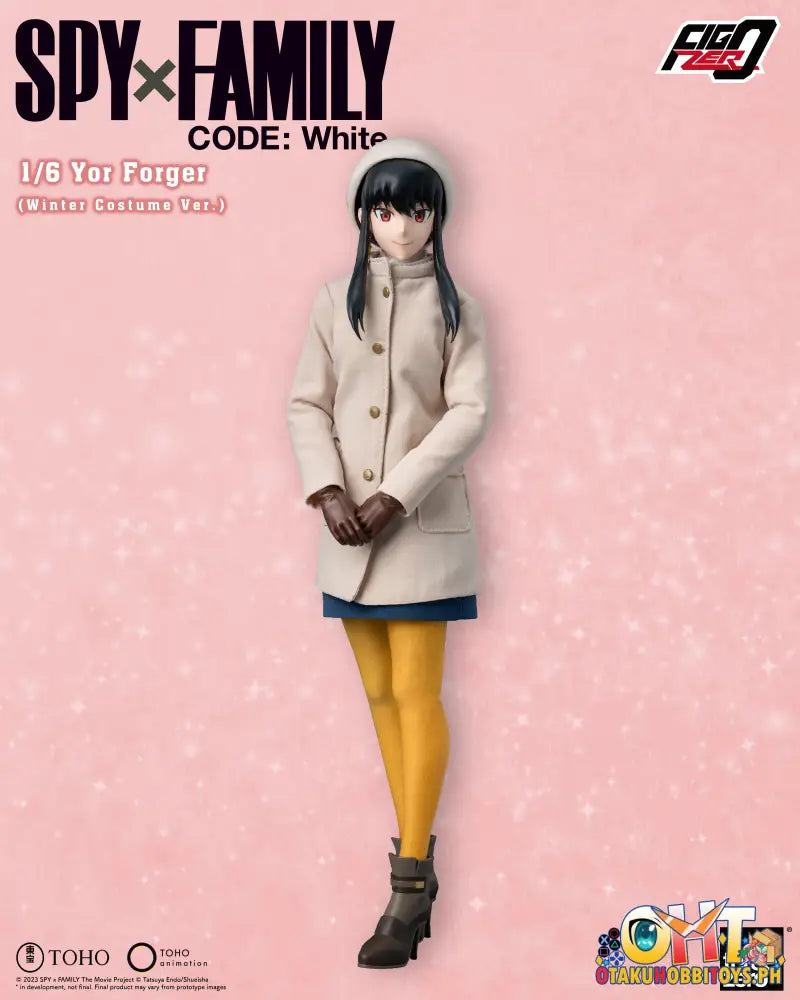 Threezero Spy×Family Code: White - Figzero 1/6 Yor Forger Scale Figure