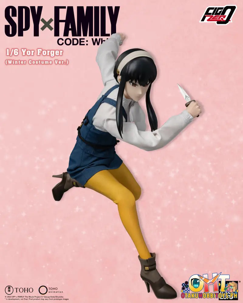 Threezero Spy×Family Code: White - Figzero 1/6 Yor Forger Scale Figure