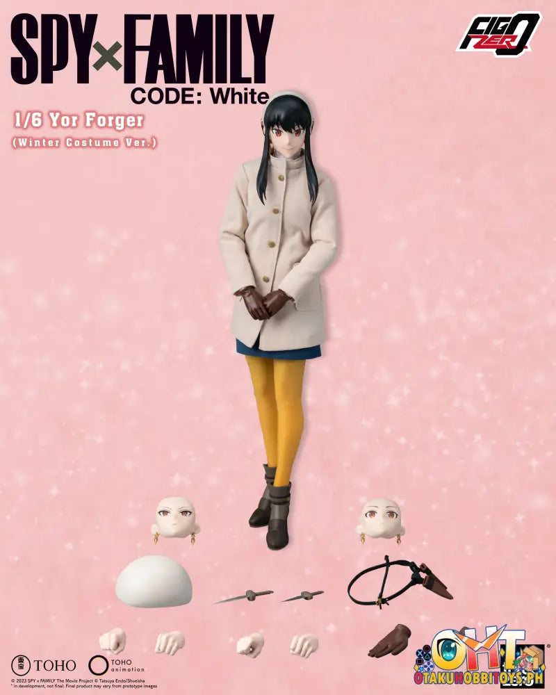 Threezero Spy×Family Code: White - Figzero 1/6 Yor Forger Scale Figure