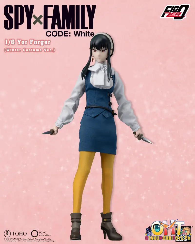 Threezero Spy×Family Code: White - Figzero 1/6 Yor Forger Scale Figure
