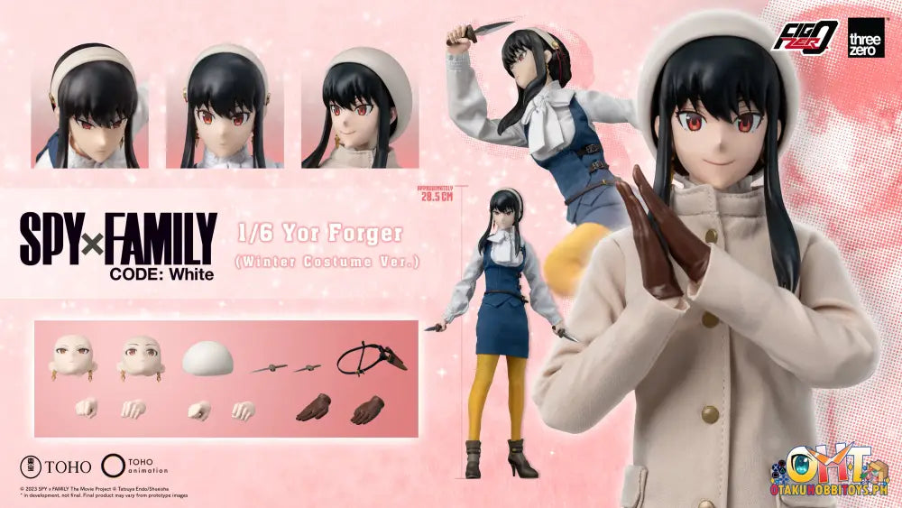Threezero Spy×Family Code: White - Figzero 1/6 Yor Forger Scale Figure