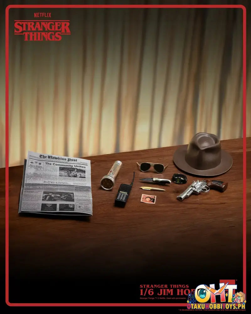 Threezero Stranger Things 1/6 Jim Hopper (Season 1) Articulated Figure