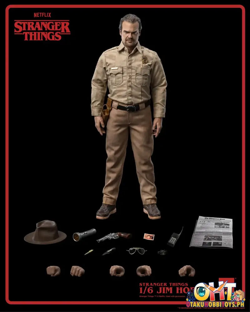 Threezero Stranger Things 1/6 Jim Hopper (Season 1) Articulated Figure
