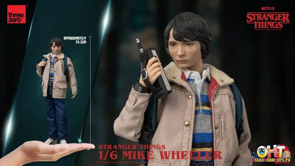 Threezero Stranger Things 1/6 Mike Wheeler Articulated Figure