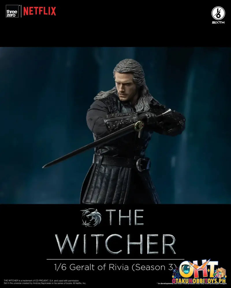 Threezero The Witcher 1/6 Geralt Of Rivia (Season 3) Articulated Figure