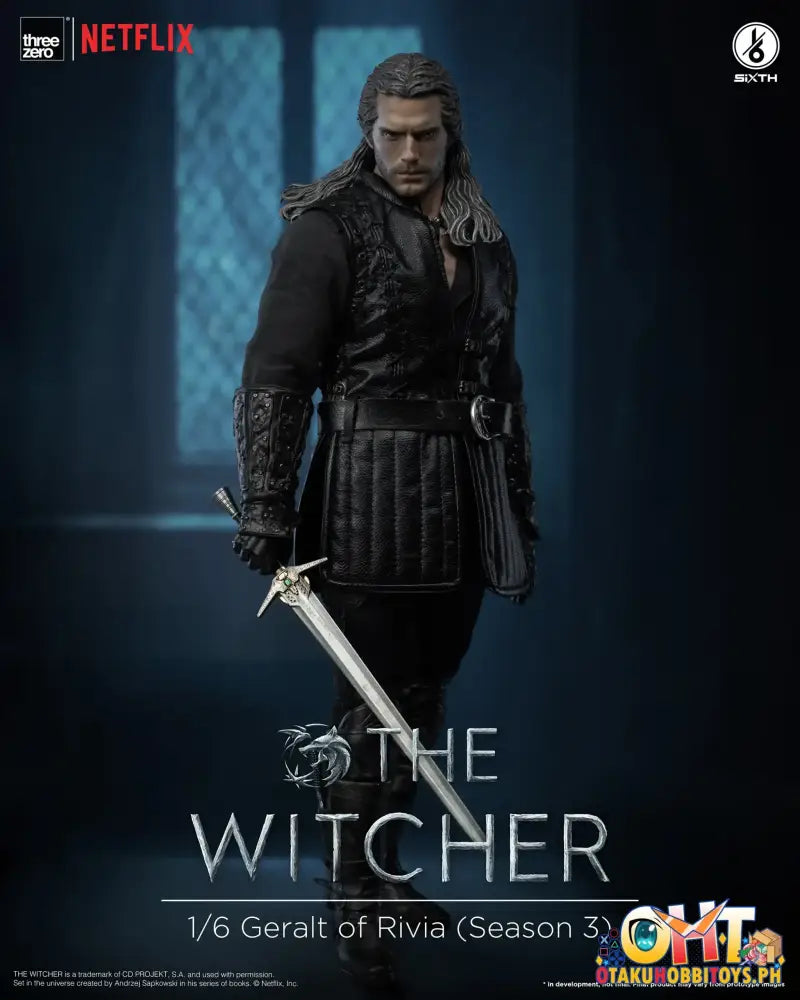 Threezero The Witcher 1/6 Geralt Of Rivia (Season 3) Articulated Figure