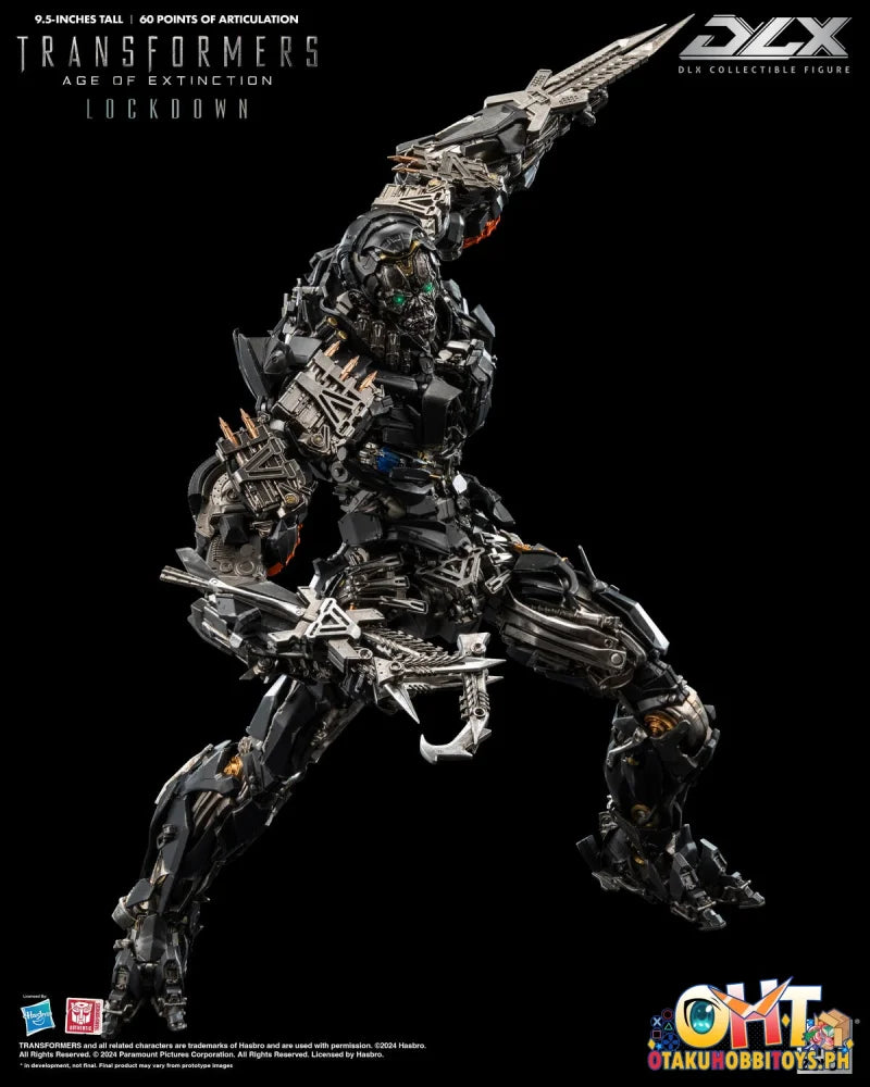 Threezero Transformers: Age Of Extinction Dlx Lockdown Articulated Figure