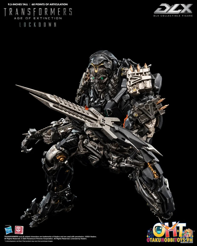 Threezero Transformers: Age Of Extinction Dlx Lockdown Articulated Figure