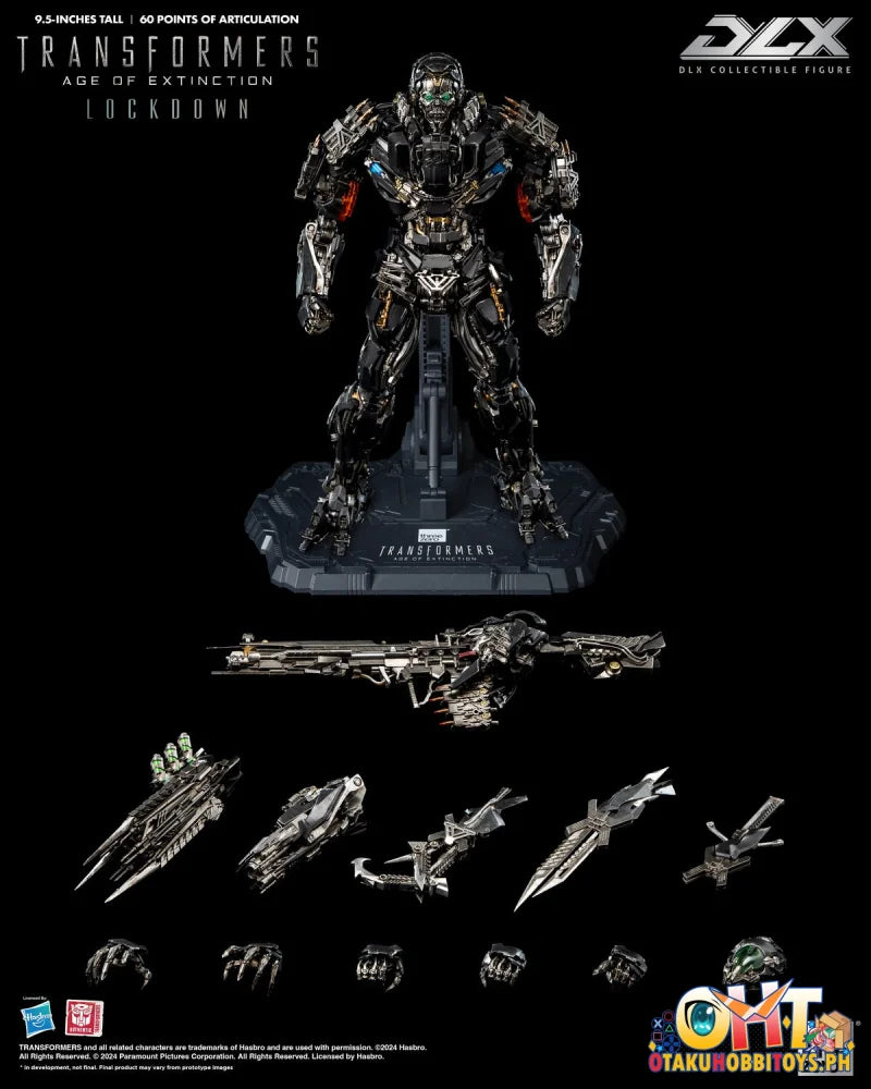 Threezero Transformers: Age Of Extinction Dlx Lockdown Articulated Figure