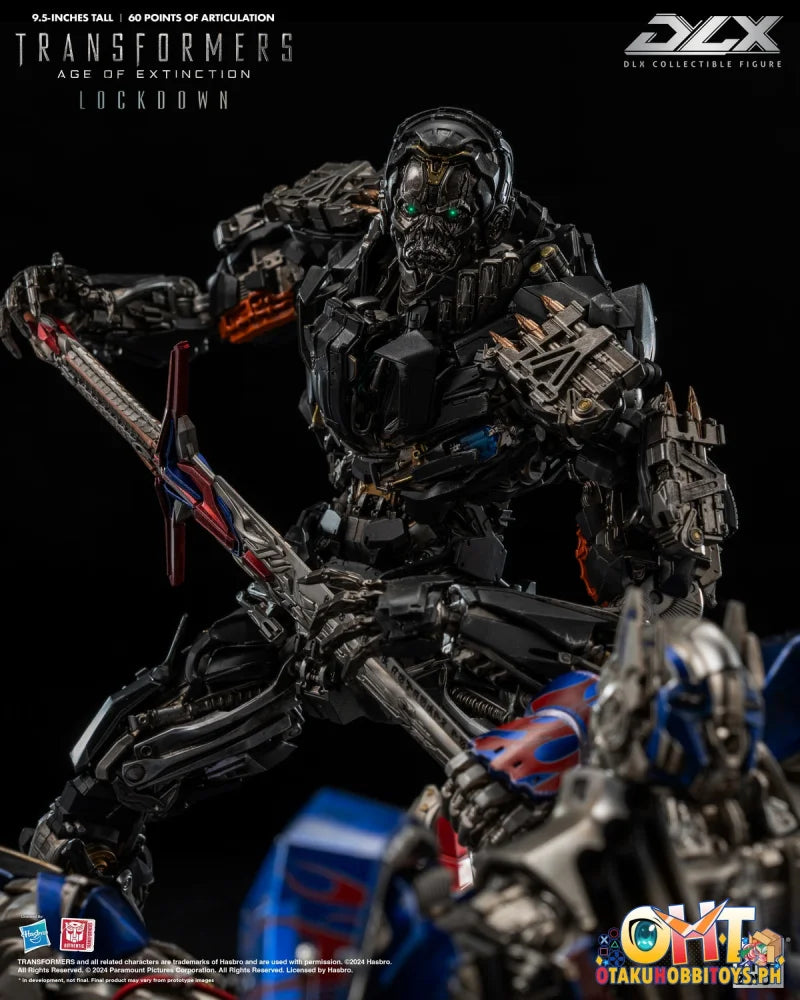 Threezero Transformers: Age Of Extinction Dlx Lockdown Articulated Figure
