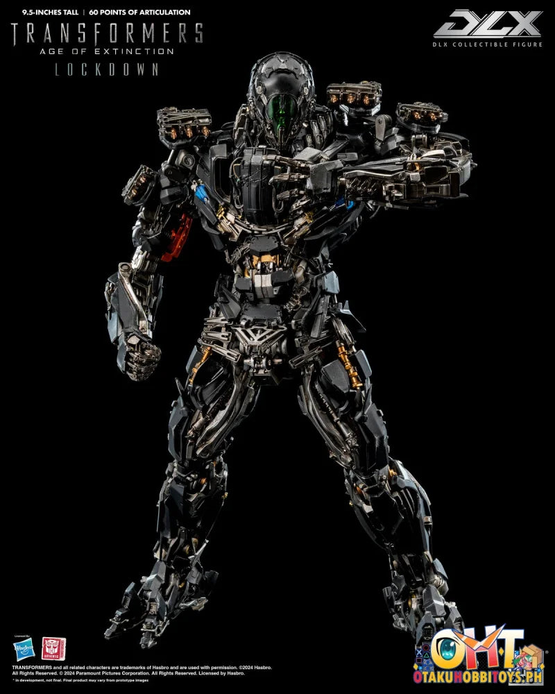 Threezero Transformers: Age Of Extinction Dlx Lockdown Articulated Figure