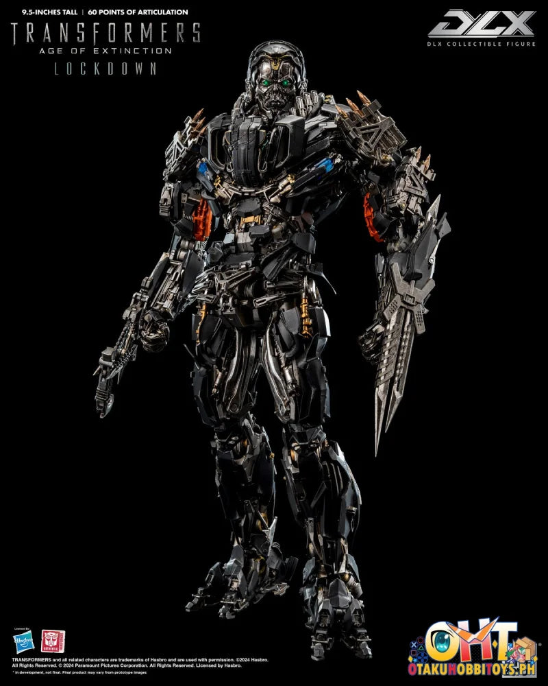 Threezero Transformers: Age Of Extinction Dlx Lockdown Articulated Figure