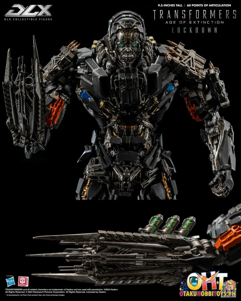 Threezero Transformers: Age Of Extinction Dlx Lockdown Articulated Figure