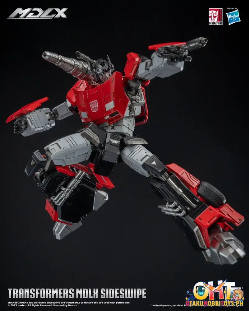 Threezero Transformers Mdlx Sideswipe Articulated Figure