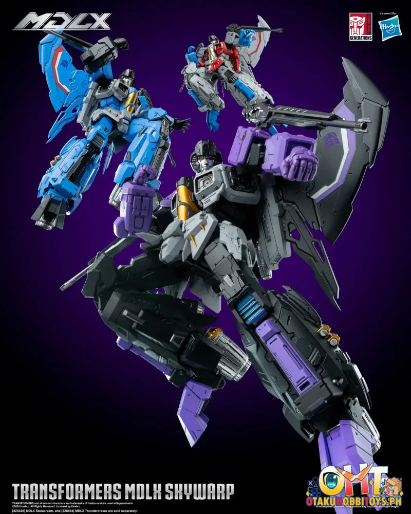 Threezero Transformers Mdlx Skywarp 3Z06630W0