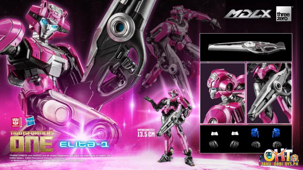 Threezero Transformers One - Mdlx Elita-1 Articulated Figure