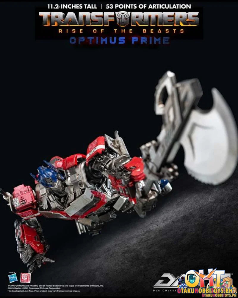 Threezero Transformers: Rise Of The Beasts Dlx Optimus Prime