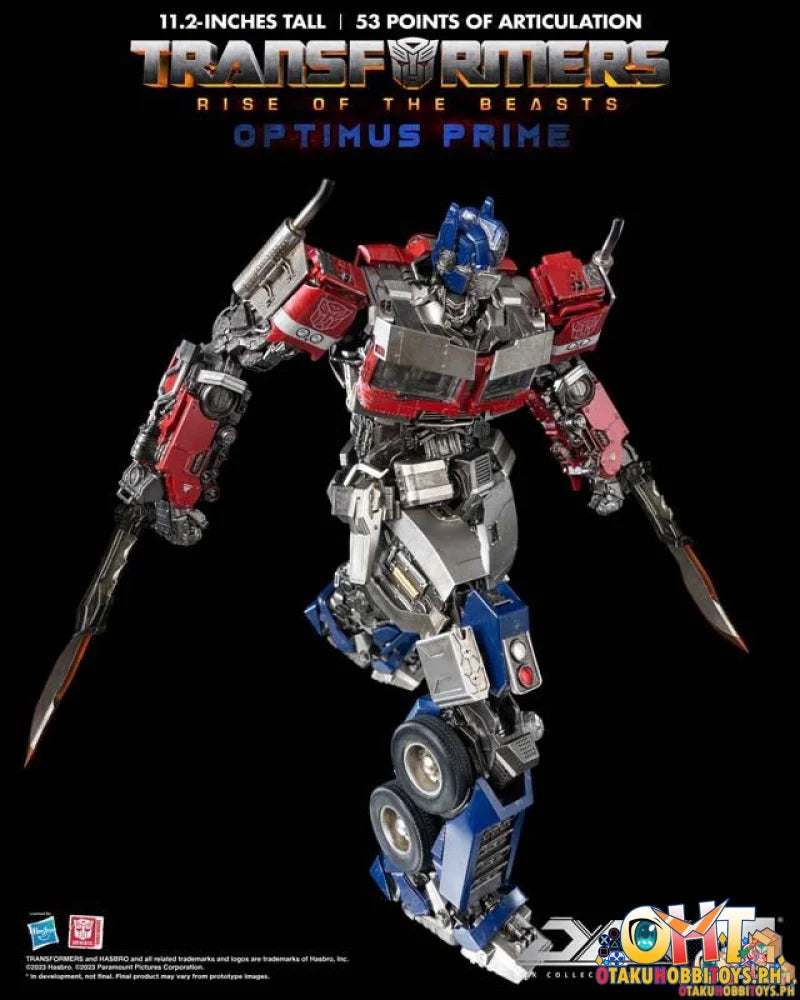 Threezero Transformers: Rise Of The Beasts Dlx Optimus Prime